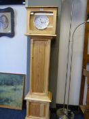 Pine Grandmother Clock