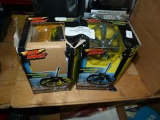 Two Air Hogs Hover Toys