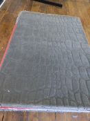 *Croc Grey Rug 120cm by 180cm RRP: £229