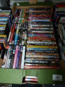 Box Containing Assorted DVDs