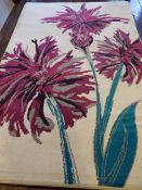 *Cream and Floral Design Rug 230cm by 160cm RRP: £250