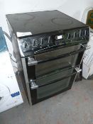 Belling Halogen Four Ring Hob over Double Oven