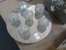 *Chrome Ceiling Light