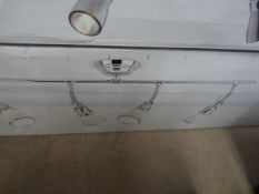 *Jena Brushed Chrome Effect Spotlight Bar