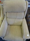 *Check Upholstered Reclining Chair