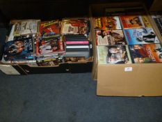 Three Boxes Containing Assorted DVDs