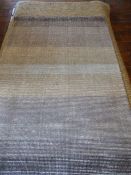 *Hays Wool/Cotton (Hand Woven in India) Taupe Rug 120cm by 170cm RRP: £145