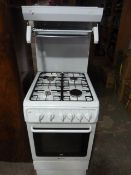 Hotpoint Four Burner Gas Cooker Over Oven with Grill