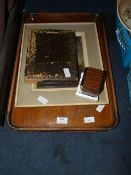 Mixed Lot of Cutlery Sets, Framed Prints, Breakfast Tray, Etc