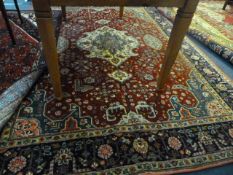 *Persian Tabriz 9'x6' Carpet RRP: £1750