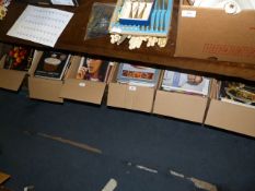 Six Boxes Containing Assorted Cookery Books