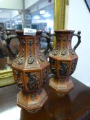 Pair of Terracotta Vases