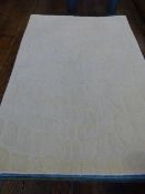 *Croc Cream100% New Zealand Wool Rug 160cm by 230cm RRP: £385