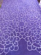 *100% Wool Rug Crochet Design 230cm by 160cm RRP: £289