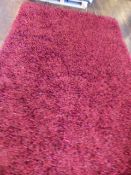 *Damroo Maroon Rug 230cm by 160cm RRP: £285