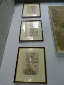 Three Framed Prints 