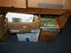 Three Boxes Containing Horticultural and Gardening Books