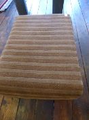 *Hard Twist Stripes and Border Tan 90cm by 150cm Rug RRP: £150