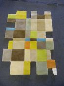 *Brack & Campman Multicolour Squared Carpet RRP: £145