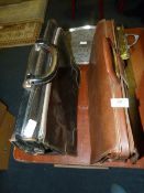 Two Leather Briefcases