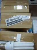 Five Boxes Containing Eight Energy Saving Light Bulbs