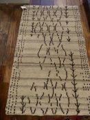 *Handmade Nomadic Rug 150cm by 90cm RRP: £129
