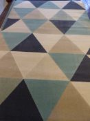 *Contemporary Triangular Design Rug 230cm by 160cm RRP: £225