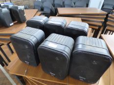 *Six JBL Black Control One Speakers