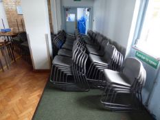 *Approximately 168 Grey Tubular Framed Chairs