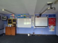*Contents of W11 Which Includes; Casio DLP HDMI LCD Projector, Interactive Smartboard.