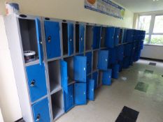 *Range of Sixty Six Probe Cubicle Lockers