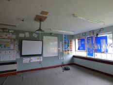 *Contents of Classroom LC6 Which Includes; Smart Board, Casio DLP Projector, 6' Stationery