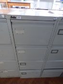 *Four Drawer Foolscap Filing Cabinet Grey