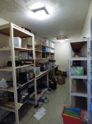 *Contents of The IT Classroom Store Cupboard Including; Various Computer Hardware, Printers, Etc