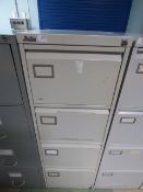 *Four Drawer Foolscap Filing Cabinet Grey