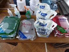 *Assorted Glass Cleaner Concentrate, Disinfectant, Etc