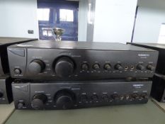 *Two Vision Pro Model AUAV-1300 Amplifiers