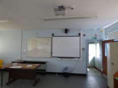 *Remaining Contents of Room LC5 Which Includes; Epson EBS-17 LCD Projector, Smart Board, Speakers,