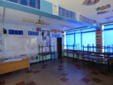 *Contents of the Art Room E23 Which Includes; Casio DLP HDMI LCD Projector, Whiteboard, Speakers,