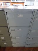 *Four Drawer Foolscap Filing Cabinet Grey