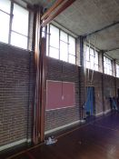 *Pitch Pine Gymnasium Equipment Including; Wall Bars, Beams, Climbing Ropes as Fitted to Gym