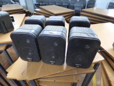 *Six JBL Control One Speakers (Black)