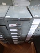 *Bisley Nine Drawer Filing Unit