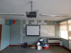 *Contents of LC1 Which Includes; Epson LCD Projector, Interactive Smartboard, Amplifier and Speakers