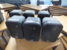 *Six JBL Control One Speakers (Black)