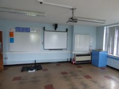 *Contents of Classroom W7 Which Includes; Interactive Whiteboard, Speakers, Casio DLP HDMI LCD