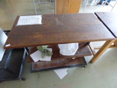 *Three Tier Hardwood Laboratory Trolley