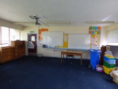 *Contents of Classroom E5 Which Includes; Casio DLP HDMI Projector, Speaker System, Whiteboards,