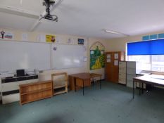 *Contents of Classroom E2 Which Includes; Casio DLP HDMI Projector, Whiteboards, Speakers, Vintage