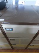 *Four Drawer Foolscap Filing Cabinet Coffee and Cream
